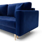 Dīvāns Selsey Valico, zils cena un informācija | Dīvāni | 220.lv