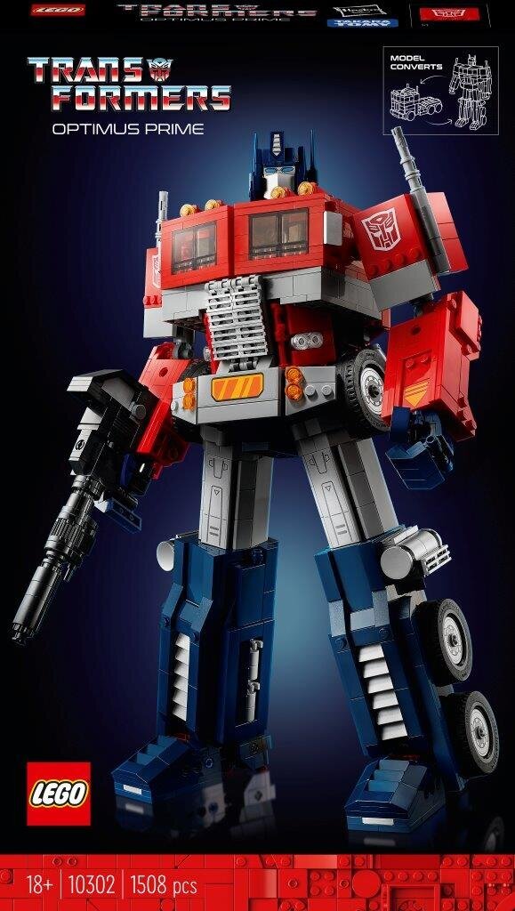 10302 LEGO® Icons Optimus Prime cena un informācija | Konstruktori | 220.lv