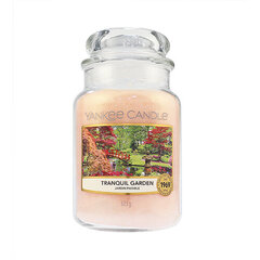 Yankee Candle Tranquil Garden Candle (kluss dārzs) - Aromātiskā svece 623 g cena un informācija | Sveces un svečturi | 220.lv