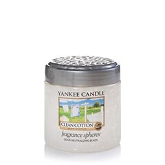 Yankee Candle Clean Cotton Fragrance Spheres - Aromātiskās pērles 170.0 g cena un informācija | Mājas aromāti | 220.lv