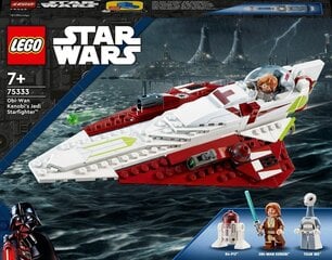 75333 LEGO® Star Wars Obi-Wan Kenobi Kenobi džedu kosmosa kuģis цена и информация | Конструкторы и кубики | 220.lv