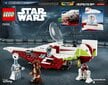 75333 LEGO® Star Wars Obi-Wan Kenobi Kenobi džedu kosmosa kuģis цена и информация | Konstruktori | 220.lv