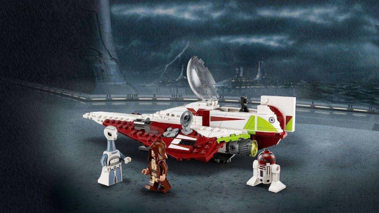 75333 LEGO® Star Wars Obi-Wan Kenobi Kenobi džedu kosmosa kuģis цена и информация | Konstruktori | 220.lv