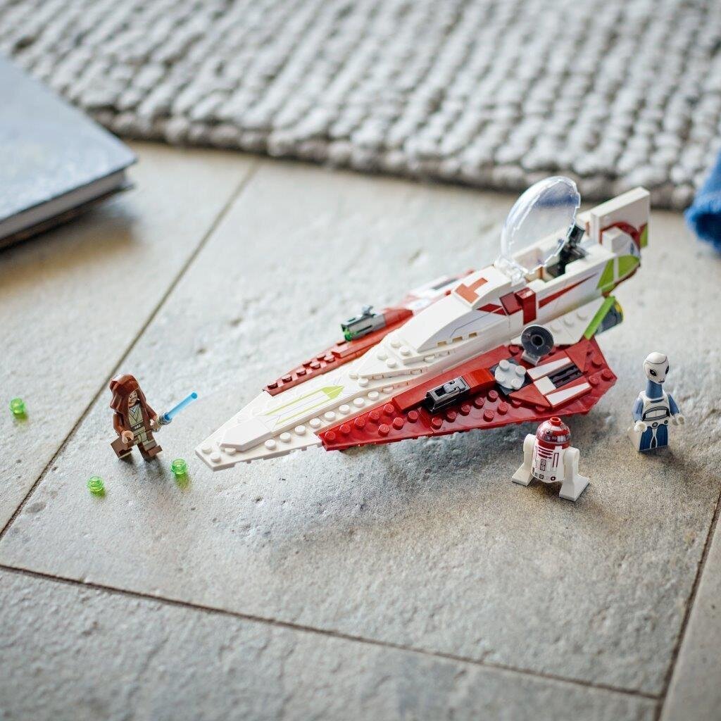 75333 LEGO® Star Wars Obi-Wan Kenobi Kenobi džedu kosmosa kuģis цена и информация | Konstruktori | 220.lv