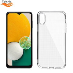 TakeMe ''Clear'' sērijas Caurspīdīgs 2mm plāns aizmugures maks priekš Samsung Galaxy A13 5G (A136U) cena un informācija | Telefonu vāciņi, maciņi | 220.lv