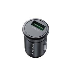 XO car charger CC46 QC 3.0 18W 1x USB gray цена и информация | Автомобильные электропринадлежности 12V | 220.lv