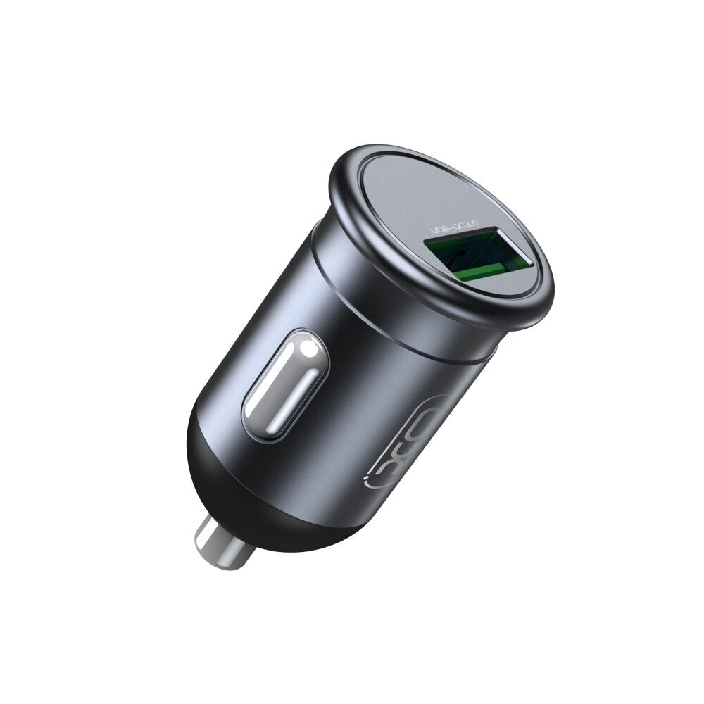 XO car charger CC46 QC 3.0 18W 1x USB gray цена и информация | Auto 12V el. piederumi | 220.lv