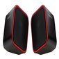 HAVIT computer speakers 2.0 HV-SK473 black-red цена и информация | Skaļruņi | 220.lv