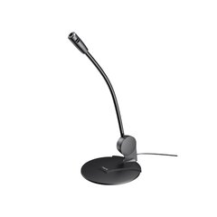 HAVIT computer microphone H207D wired jack 3,5mm black cena un informācija | Mikrofoni | 220.lv