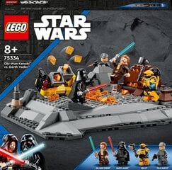 75334 LEGO® Star Wars Obi-Wan Kenob pret Darth Vader cena un informācija | Konstruktori | 220.lv