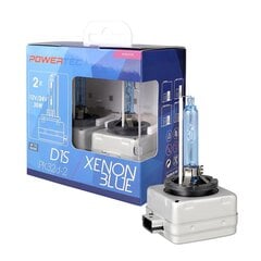 XENON spuldze Powertec Xenon Blue D1S DUO cena un informācija | M-Tech Auto preces | 220.lv