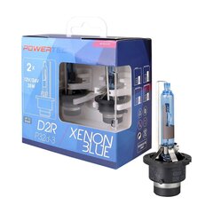 XENON spuldze Powertec Xenon Blue D2R DUO cena un informācija | Auto spuldzes | 220.lv