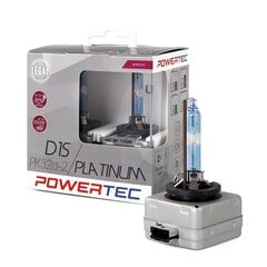 XENON spuldze Powertec Platinum +130% D1S DUO cena un informācija | M-Tech Auto preces | 220.lv