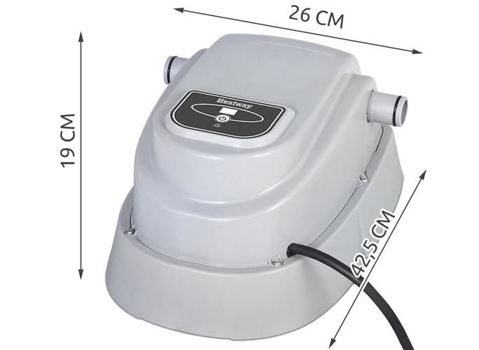 Baseina ūdens sildītājs 5281 cena un informācija | Baseinu piederumi | 220.lv