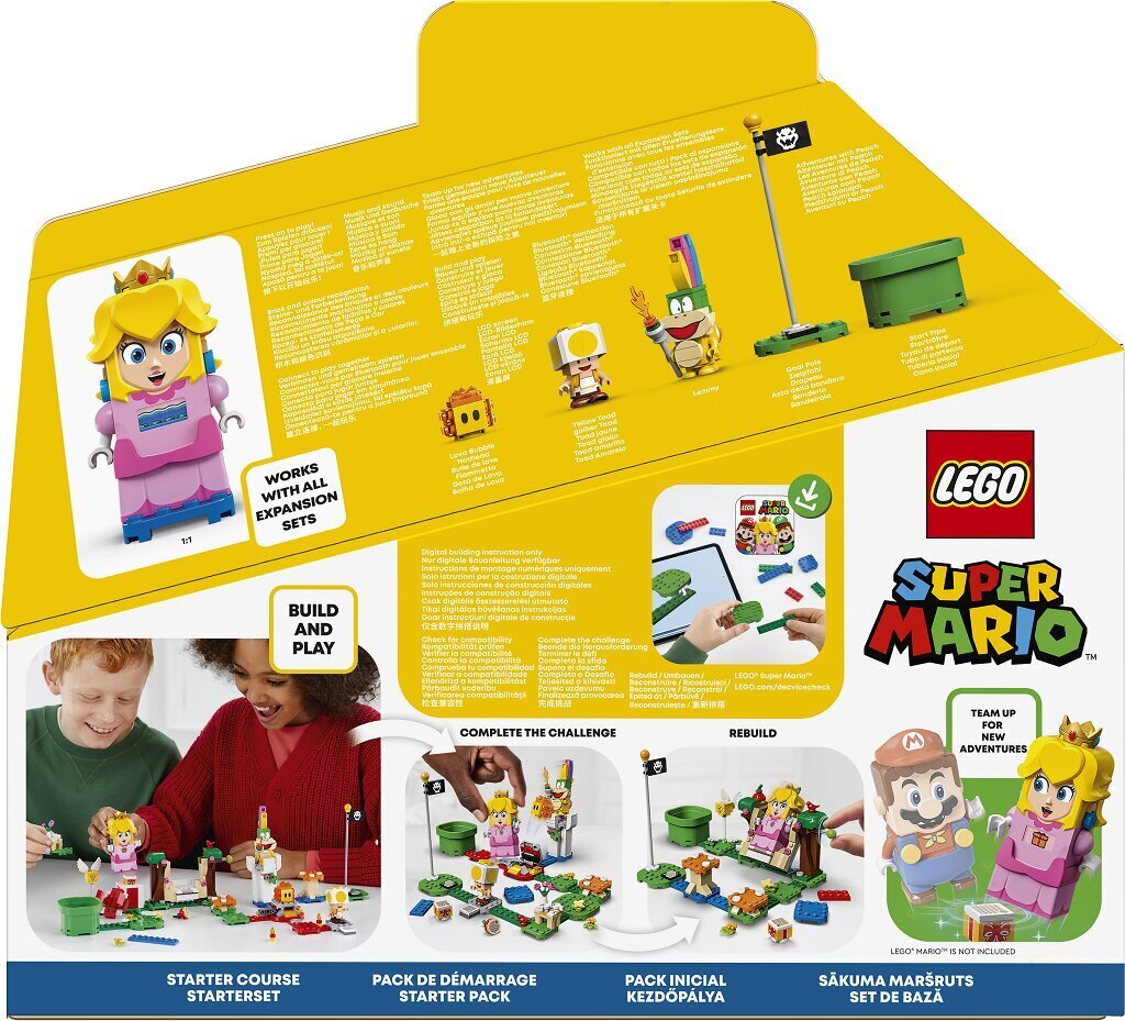 71403 LEGO® Super Mario Piedzīvojumi ar Peach: sākuma maršruts cena un informācija | Konstruktori | 220.lv