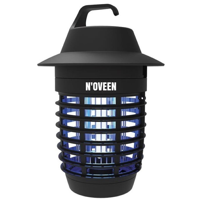 Noveen IKN5 Ārtelpu IPX4 Pro odu slazds un insektu laterna UVA 5W lampa darbība 40m2 with 2m cable Black cena un informācija | Līdzekļi pret odiem un ērcēm | 220.lv