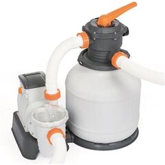 Bestway Flowclear smilšu filtru sistēma ar ChemConnect un taimeri 7,571 l / h 7656 cena un informācija | Baseina filtri | 220.lv