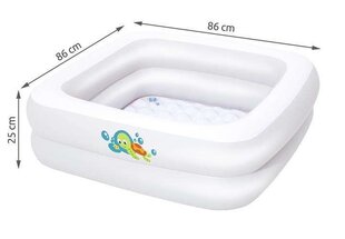 Надувной бассейн для детей Bestway 9877, белый цена и информация | Бассейны | 220.lv