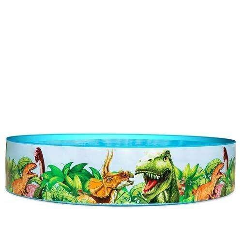 Bestway 55022 Fill'N Fun airēšanas baseins Dino 183 x 38 cm 9872 цена и информация | Baseini | 220.lv