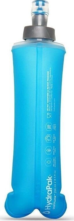 Salokāma pudele HydraPak SoftFlask, 250 ml, zila цена и информация | Ūdens pudeles | 220.lv