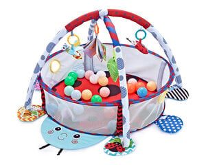 Тренировочный коврик с мячиками Kikkaboo Ladybug цена и информация | Kikkaboo Для ухода за младенцем | 220.lv