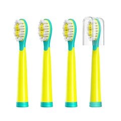 FairyWill toothbrush tips FW-2001 (blue/yellow) cena un informācija | Uzgaļi elektriskajām zobu birstēm | 220.lv