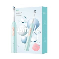 Elektriskā zobu birste ar uzgaļiem Usmile Sonic, toothbrush with a set of tips P4 (blue) cena un informācija | Zobu pastas, birstes | 220.lv