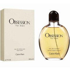 Calvin Klein Obsession for Men EDT 200 мл цена и информация | Мужские духи | 220.lv