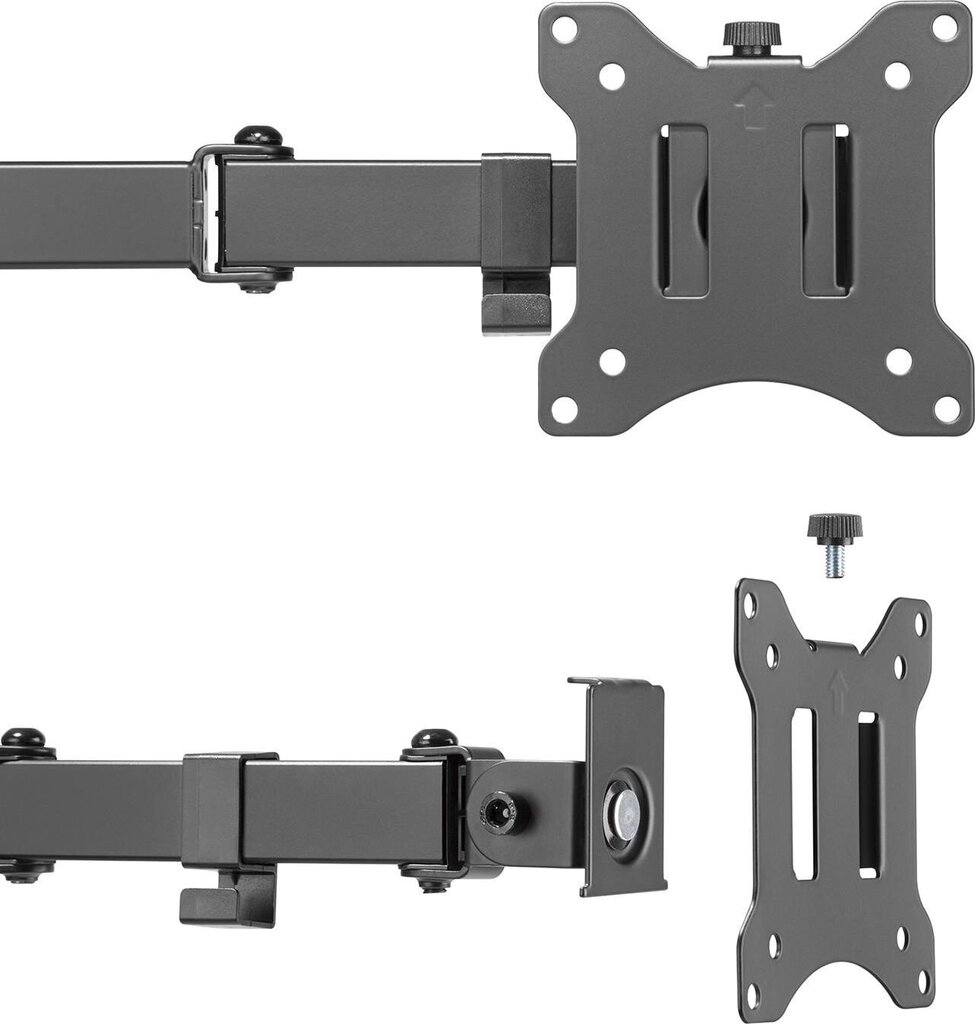 Maclean MC-883 monitor mount / stand cena un informācija | Monitora turētāji | 220.lv