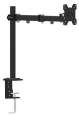 Gembird MA-DF1-01 monitor mount / stand 68.6 cm (27") Black cena un informācija | Monitora turētāji | 220.lv