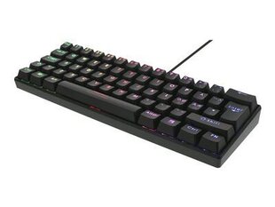 Механическая клавиатура Deltaco Gaming, mini / GAM-075-UK цена и информация | Клавиатуры | 220.lv
