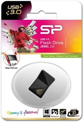 Silicon Power zibatmiņa 64GB Jewel J08 USB 3.0, melna cena un informācija | USB Atmiņas kartes | 220.lv
