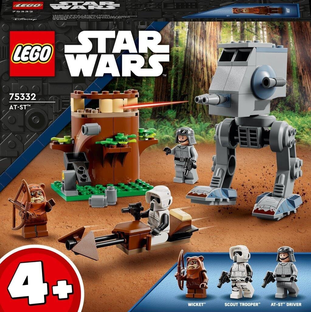75332 LEGO® Star Wars AT-ST cena un informācija | Konstruktori | 220.lv