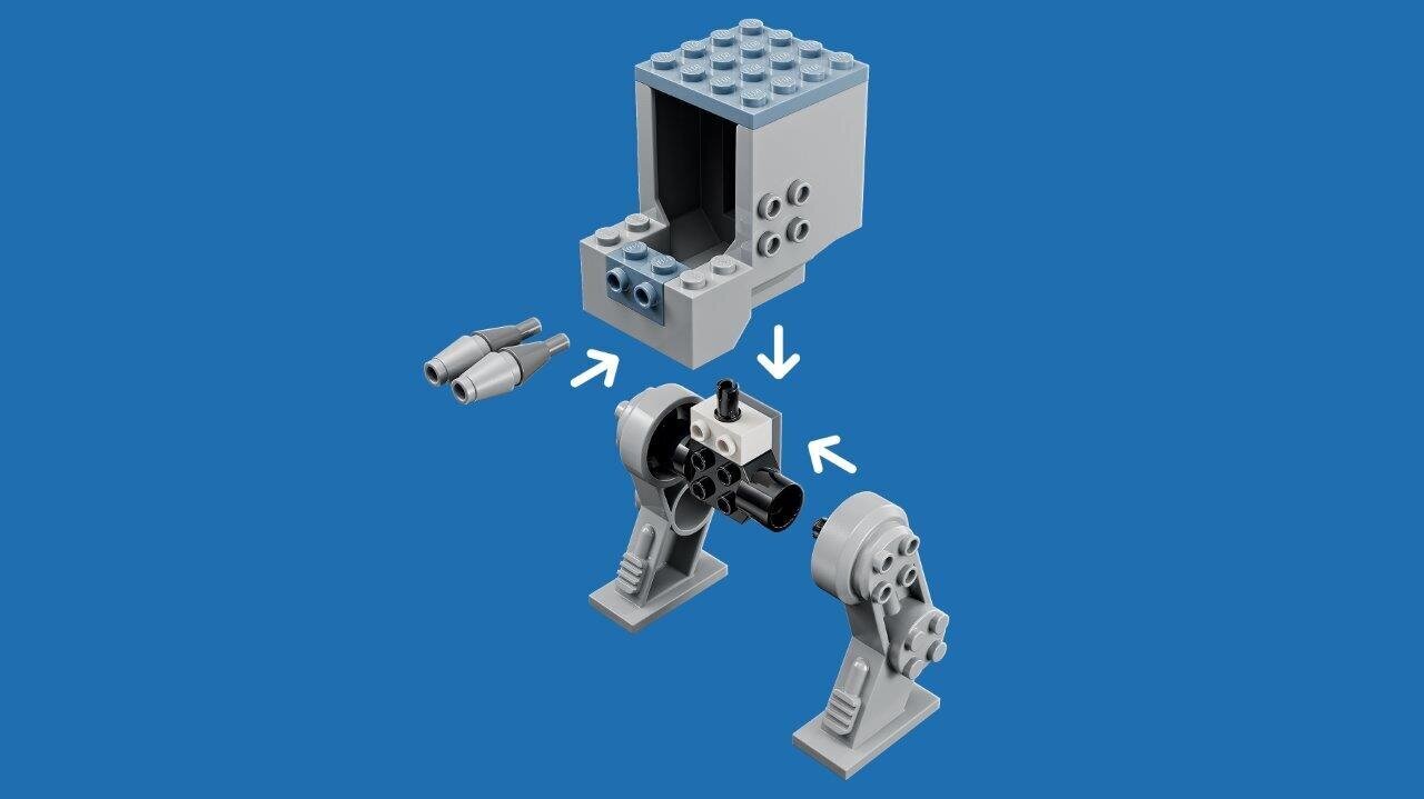 75332 LEGO® Star Wars AT-ST cena un informācija | Konstruktori | 220.lv