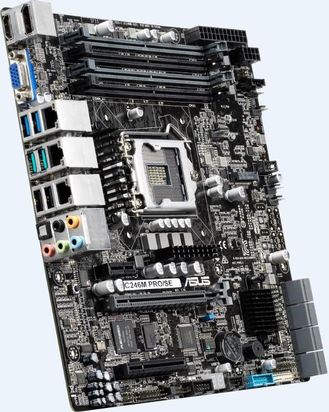 ASUS WS C246M PRO/SE Intel C246 LGA 1151 (Socket H4) cena un informācija | Mātesplates | 220.lv