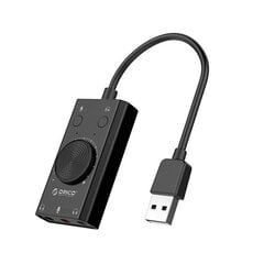 Ārējā USB skaņas karte ORICO SC2 цена и информация | Звуковые карты | 220.lv