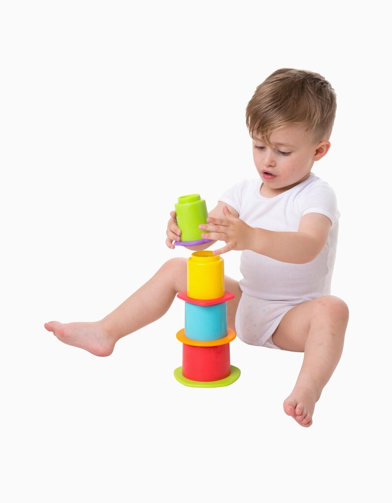 Vannas rotaļlieta Playgro Nest Cups, 187253 цена и информация | Rotaļlietas zīdaiņiem | 220.lv