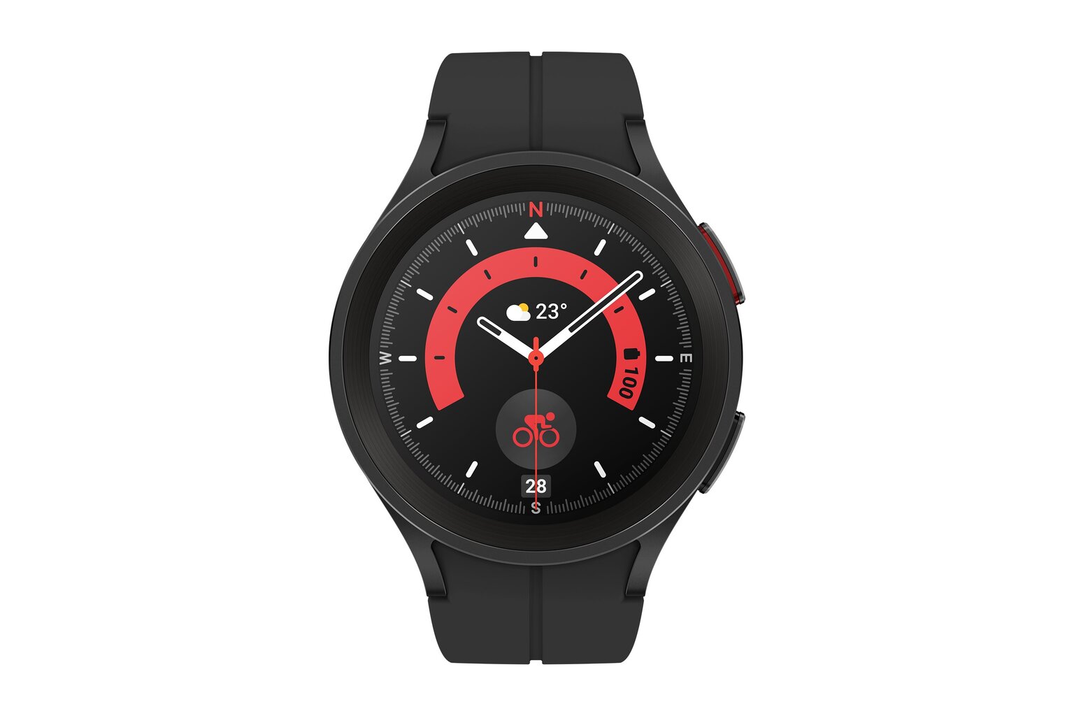 Samsung Galaxy Watch5 Pro SM-R925F Black Titanium цена и информация | Viedpulksteņi (smartwatch) | 220.lv