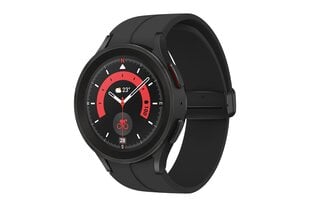 Samsung Galaxy Watch 5 Pro (LTE, 45 mm), Black Titanium цена и информация | Смарт-часы (smartwatch) | 220.lv