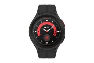 Samsung Galaxy Watch 5 Pro (BT,45mm), Black Titanium SM-R920NZKAEUE cena un informācija | Viedpulksteņi (smartwatch) | 220.lv