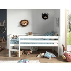 Детская кровать Aatrium Pino 90x200 см, белая цена и информация | Детские кровати | 220.lv