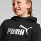 Puma bērnu sporta jaka Essentials 672113*01, melns 4064537858752 цена и информация | Jakas, džemperi, žaketes, vestes meitenēm | 220.lv