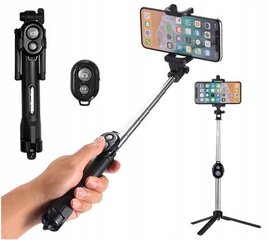 Selfie stick, 2 m, melna selfiju nūja cena un informācija | Selfie Sticks | 220.lv