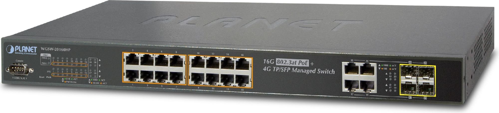 Planet GSW-2620HP network switch Managed 10G Ethernet (100/1000/10000) Black 1U Power over Ethernet (PoE) cena un informācija | MP3 atskaņotāji | 220.lv