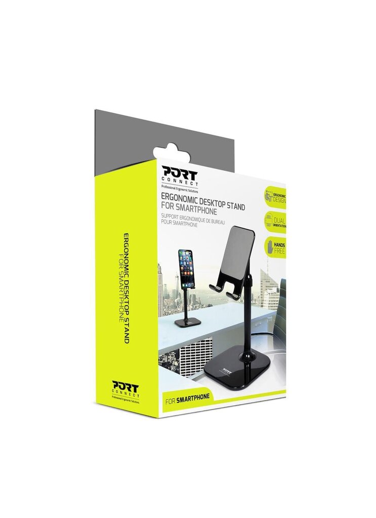 Port Designs 901106 holder Mobile phone/Smartphone Black cena un informācija | Auto turētāji | 220.lv