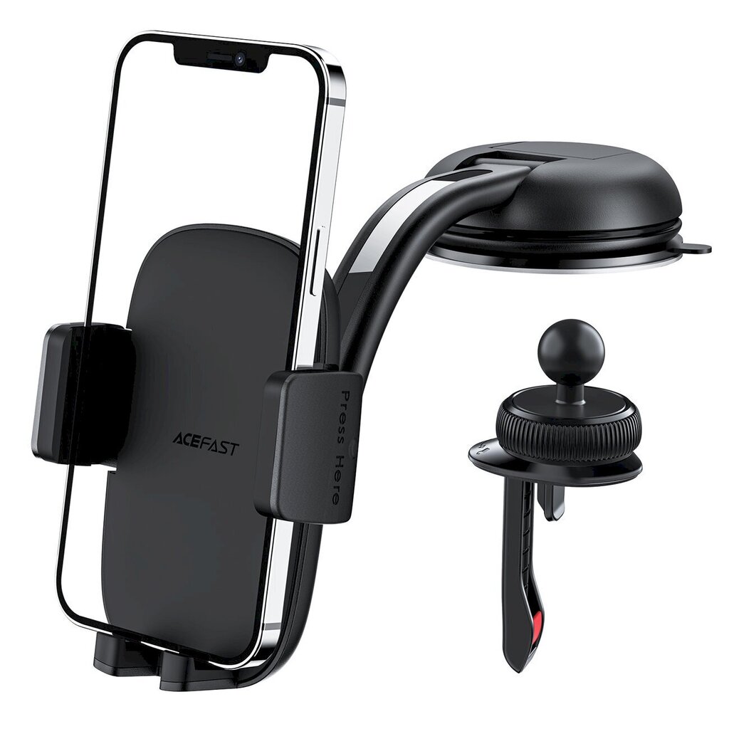 Acefast car phone holder for cockpit and ventilation grille black (D5 black) цена и информация | Auto turētāji | 220.lv