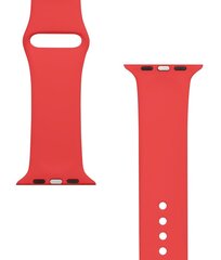 Tactical 498 Silicone Band for Apple Watch 1/2/3/4/5/6/7/SE 42/44/45mm Red цена и информация | Аксессуары для смарт-часов и браслетов | 220.lv