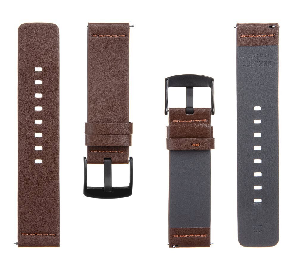 Tactical Leather Band 308 Brown cena un informācija | Viedpulksteņu un viedo aproču aksesuāri | 220.lv