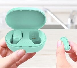 SOMOSTEL SMS-J13 MACARON BLUETOOTH IN-EAR HEADPHONES MINT - RUNNING TIME 3-4h + CHARGING BOX 260 mAh cena un informācija | Bezvadu garnitūra | 220.lv