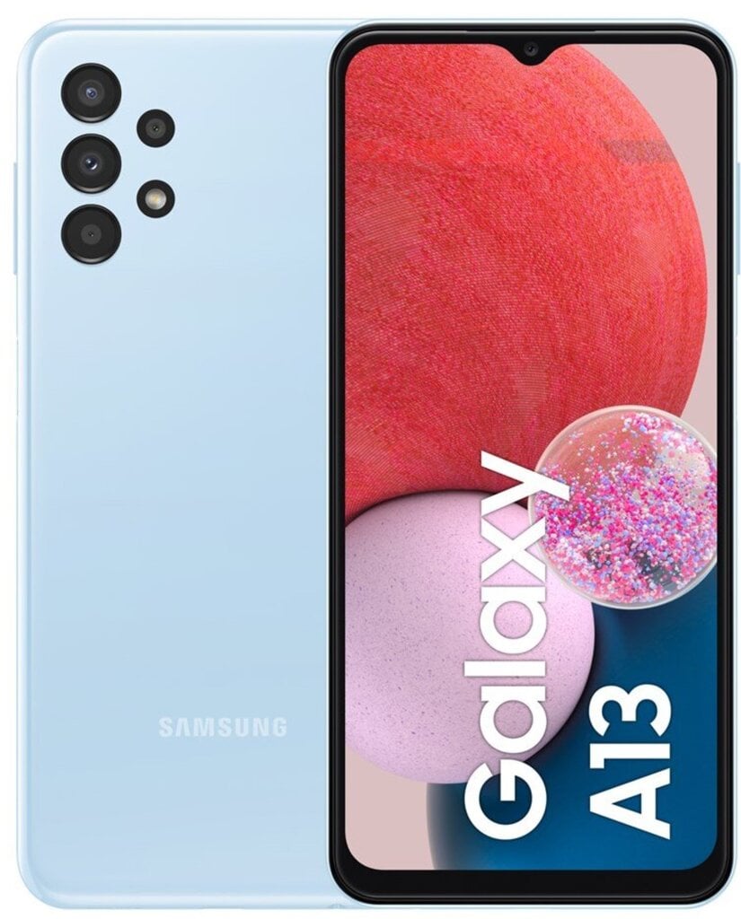 Samsung Galaxy A13 128GB, blue цена и информация | Mobilie telefoni | 220.lv
